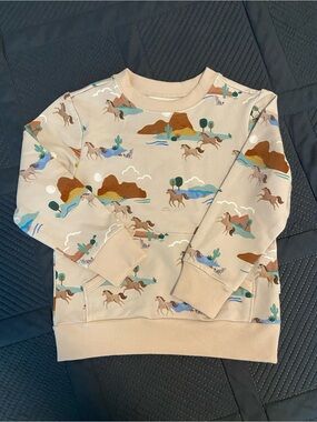 Little Sleepies ‘Trail Blazers’ Bamboo Pocket Crewneck Sweatshirt